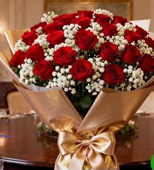 Artificial flower bouquet