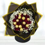 Ferero Rochet & Roses Bouquet