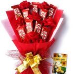 Kit Kat & Roses Bouquet